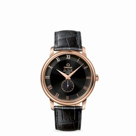 Omega Deville Prestige Co-Axial Small Seconds 39mm Red Gold / Black (4614.50.01)