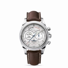 Omega Deville Chronoscope Co-Axial Silver (4850.30.37)