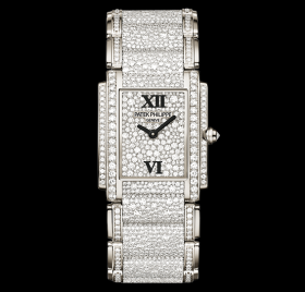 Patek Philippe Twenty~4 4910 White Gold Gridless Diamond (4910/52G-001)