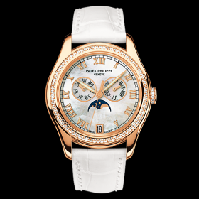 Patek Philippe Annual Calendar 4936 Rose Gold Diamond Mother of Pearl (4936R-001)