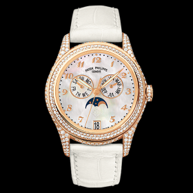 Patek Philippe Annual Calendar 4937 Rose Gold Diamond White Mother of Pearl (4937R-001)