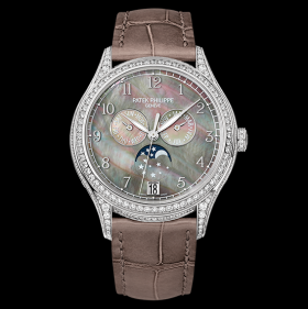 Patek Philippe Annual Calendar 4948 White Gold Black Mother of Pearl (4948G-001)