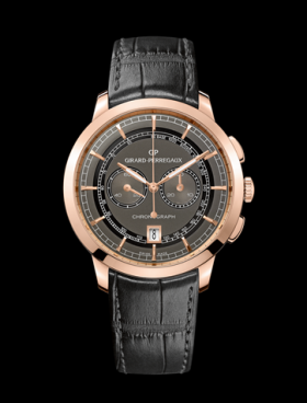 Girard-Perregaux 1966 Chronograph Pink Gold Grey (49529-52-231-BA6A )
