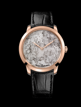 Girard-Perregaux 1966 The Chamber of Wonders Terrestrial Map (49534-52-R05-BB60)