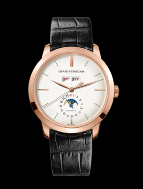 Girard-Perregaux 1966 Full Calendar Pink Gold (49535-52-151-BK6A )
