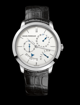 Girard-Perregaux 1966 Annual Calendar Equation of Time White Gold (49538-53-133-BK6A)