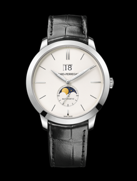 Girard-Perregaux 1966 Big Date Moon White Gold (49546-53-131-BB60 )