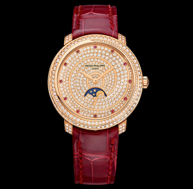 Patek Philippe Moonphase 4968 Rose Gold Diamond Spiral (4968/400R-001)