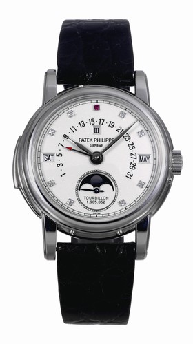 Patek Philippe Tourbillon Minute Repeater Perpetual Calendar 5016P White Diamond (5016P WD)