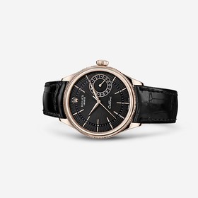 Rolex Cellini Date Everose Black Black (50515-0011)