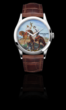 Patek Philippe Calatrava 5077 Falcon Hunting (5077P-091 )