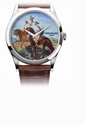 Patek Philippe Calatrava 5077 Falcon Hunting (5077P-091 )
