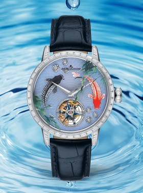 Jaeger-LeCoultre Master Grande Tradition Tourbillon Cylindrique Carp (50834E1)