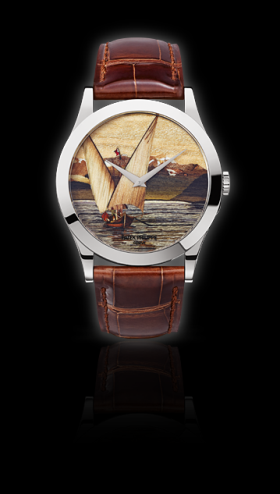 Patek Philippe Calatrava Lakeside Scenes 5089 (5089G-019)