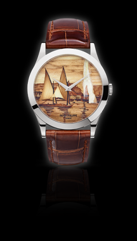 Patek Philippe Calatrava Lakeside Scenes 5089 (5089G-020)