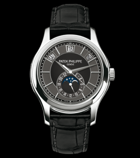 Patek Philippe Annual Calendar 5205 White Gold Black (5205G-010)