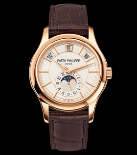 Patek Philippe Annual Calendar 5205 Rose Gold Opaline (5205R-001)