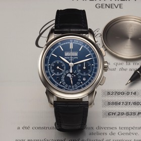 Patek Philippe Perpetual Calendar Chronograph 5270G Blue (5270g-014)