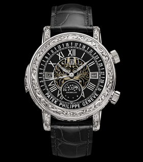 Patek Philippe Sky Moon Tourbillon 6002G Black (6002G-010)