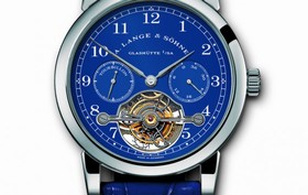 A. Lange & Sohne Tourbillon Pour le Mérite White Gold Blue (701.007)