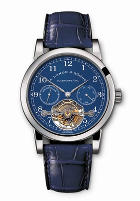 A. Lange & Sohne Tourbillon Pour le Mérite White Gold Blue (701.007)