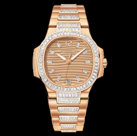 Patek Philippe Nautilus 7014 Rose Gold Golden (7014/1R-001)