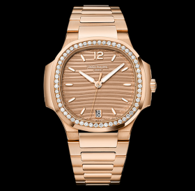Patek Philippe Nautilus 7118 Rose Diamond Golden Brown (7118/1200R-010)