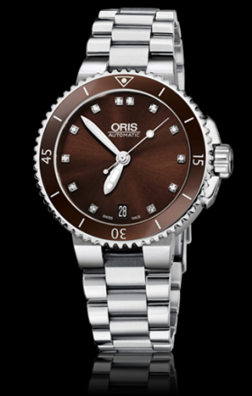 Oris Aquis Date Diamonds (733 7652 4192-07 8 18 01P)