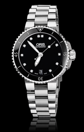 Oris Aquis Date Diamonds (733 7652 4194-07 8 18 01P)