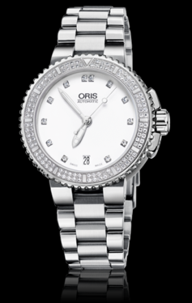 Oris Aquis Date Diamonds (733 7652 4991-07 8 18 01P)