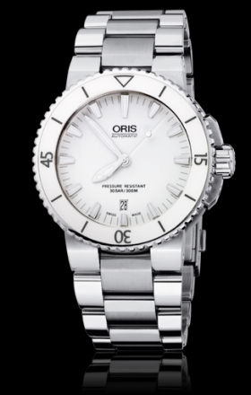 Oris Aquis Date 43 (733 7653 4156-07 8 26 01PEB)