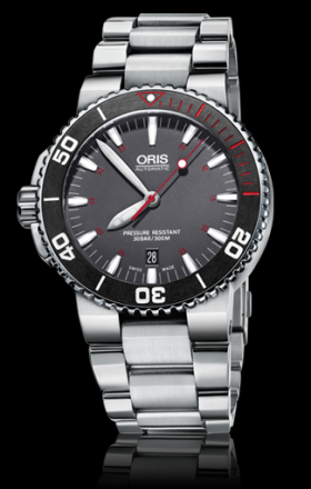 Oris Aquis Red Limited Edition (733 7653 4183-Set MB)