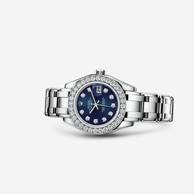 Rolex Datejust Pearlmaster 29 White Gold Diamond Blue Diamond (80299-0029)