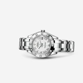 Rolex Datejust Pearlmaster 29 White Gold 12 Diamond White Roman (80319-0040)