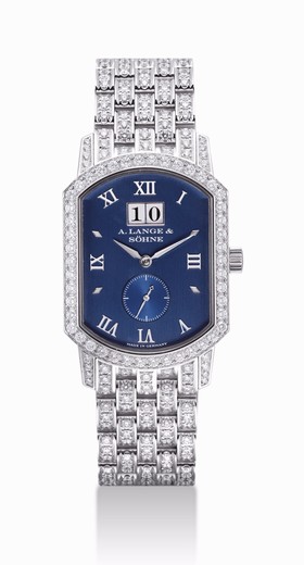 A. Lange & Sohne Grande Arkade Blue Diamond (812.029)