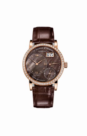 A. Lange & Sohne Kleine Lange 1 Soirée Pink Gold / Black MOP (813.043)