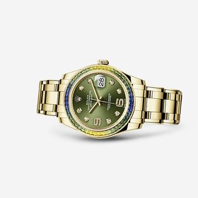 Rolex Datejust Pearlmaster 39 Fancy Green (86348sablv-0003)