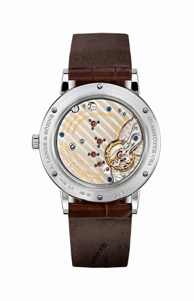 A. Lange & Sohne Saxonia White Gold / Diamond / Brown (878.038)