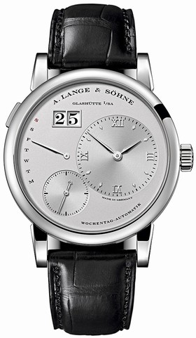 A. Lange and Sohne Lange 1 Daymatic Silver Dial Automatic Men's Watch 320.025
