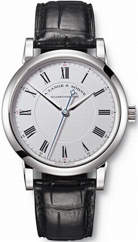 A. Lange and Sohne Richard Lange Silver Dial Platinum Men's Watch 232.025