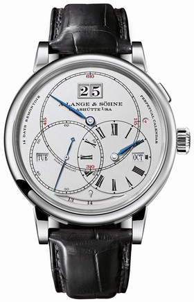 A. Lange and Sohne Richard Lange Terraluna 18K White Gold Men's Watch