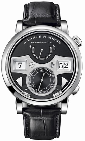 A. Lange and Sohne Zeitwerk Striking Time 18K White Gold Men's Watch 145.029