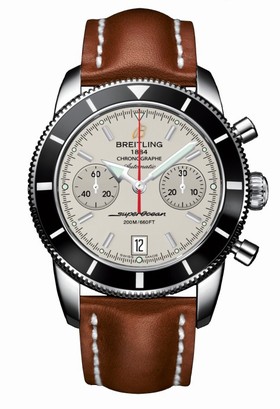 Breitling Superocean Heritage Chronograph 44 Silver / Calf (A2337024.G753.433X)