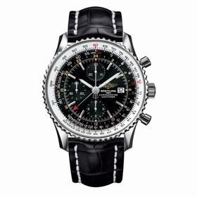 Breitling Navitimer World Black / Croc (A2432212.B726.760P)