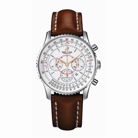 Breitling Montbillant Silver / Calf (A4137012.G634)