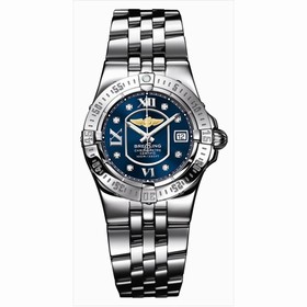Breitling Starliner 2008 Blue / Diamond / Bracelet (A7134012.C770)