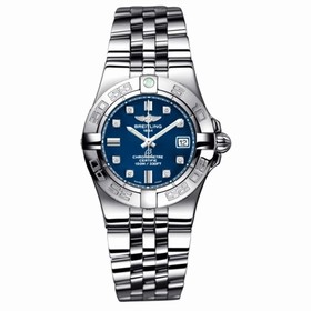 Breitling Galactic 30 Blue / Diamond / Bracelet (A71340L2.C814.368A)