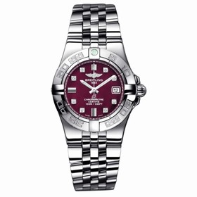 Breitling Galactic 30 Red / Diamond / Bracelet (A71340L2.K525.368A)