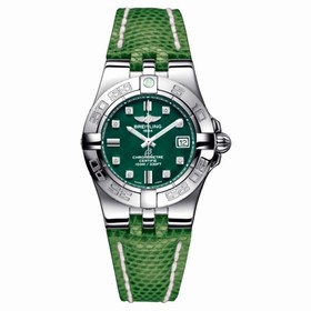 Breitling Galactic 30 Green / Diamond / Teju (A71340L2.L516.166Z)