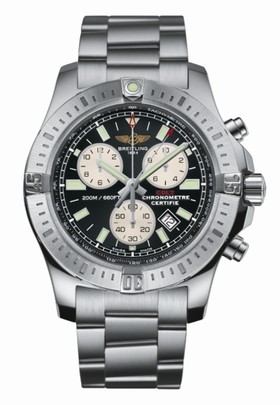 Breitling Colt Chronograph Black / Bracelet. (A7338811BD43173A)